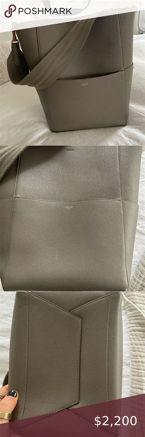 celine sangle bucket bag taupe|CELINE PALO ALTO NEIMAN MARCUS LEATHER GOODS.